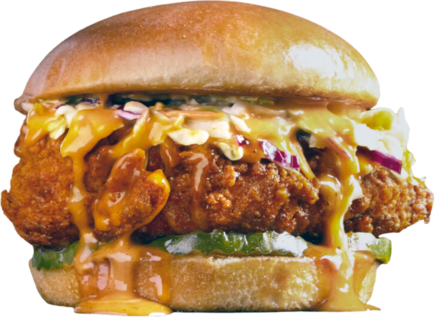 hot chicken sandwich